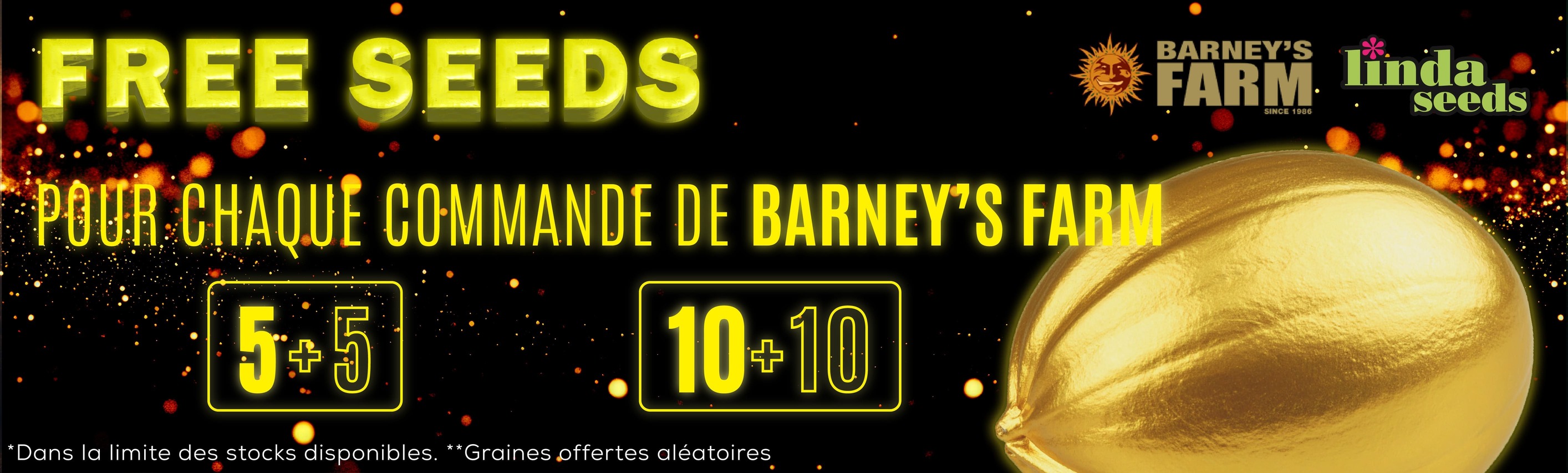 BARNEY\'S FARM PROMOTION DE GRAINES GRATUITES